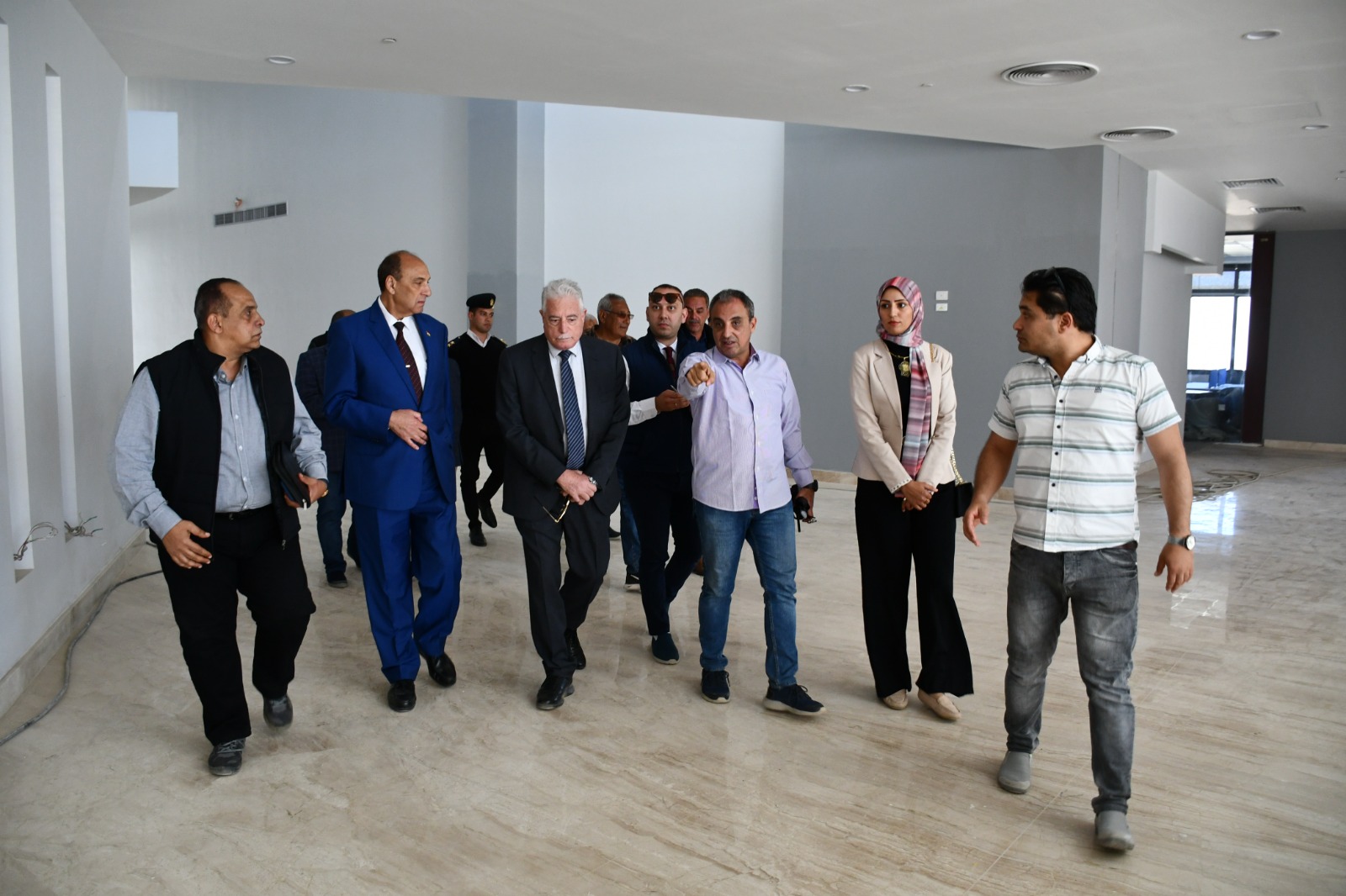 فودة يتابع الاستعدادات النهائية لافتتاح مجلس مدينة شرم الشيخ الجديد (1)