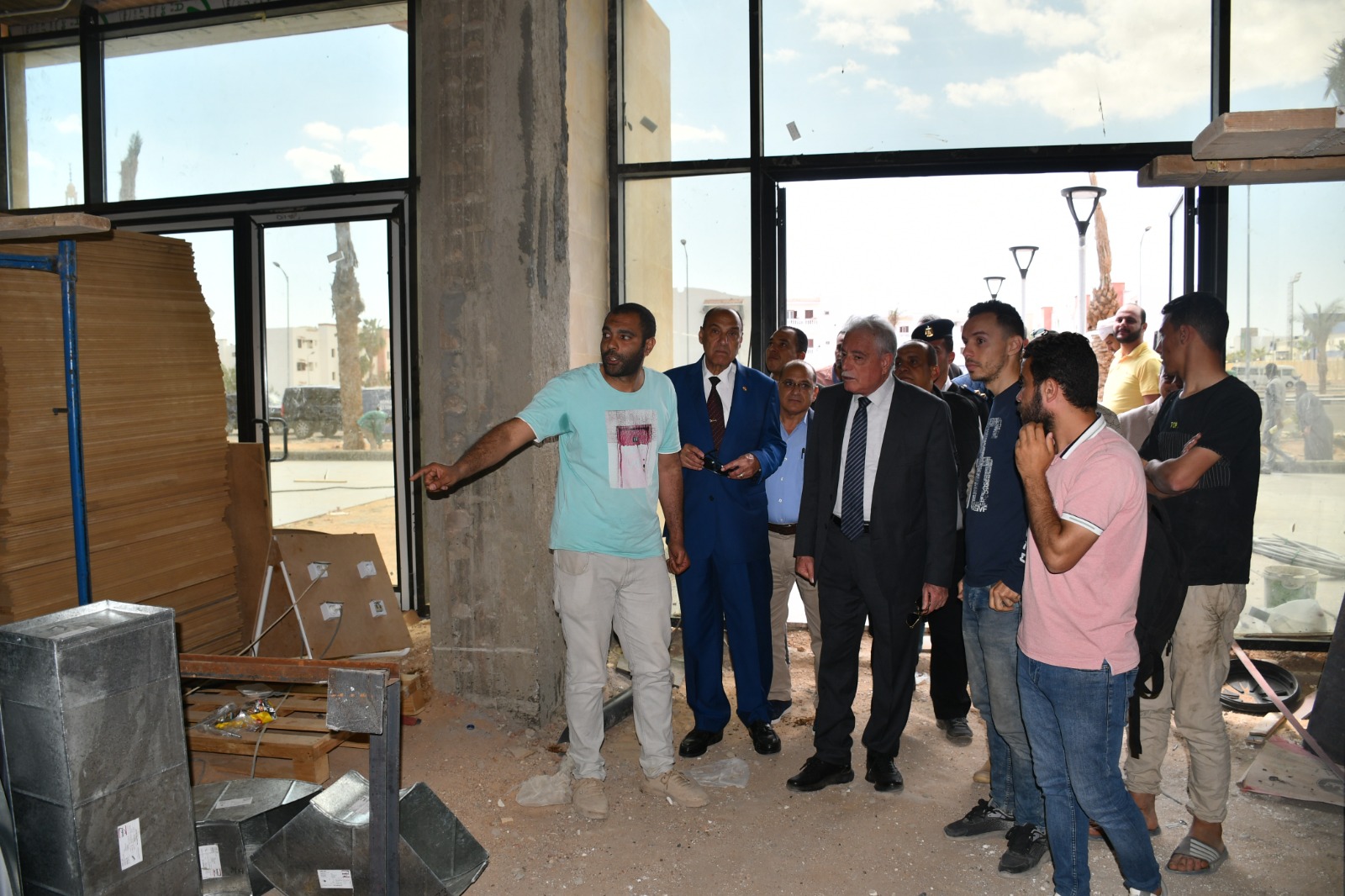 فودة يتابع الاستعدادات النهائية لافتتاح مجلس مدينة شرم الشيخ الجديد (4)