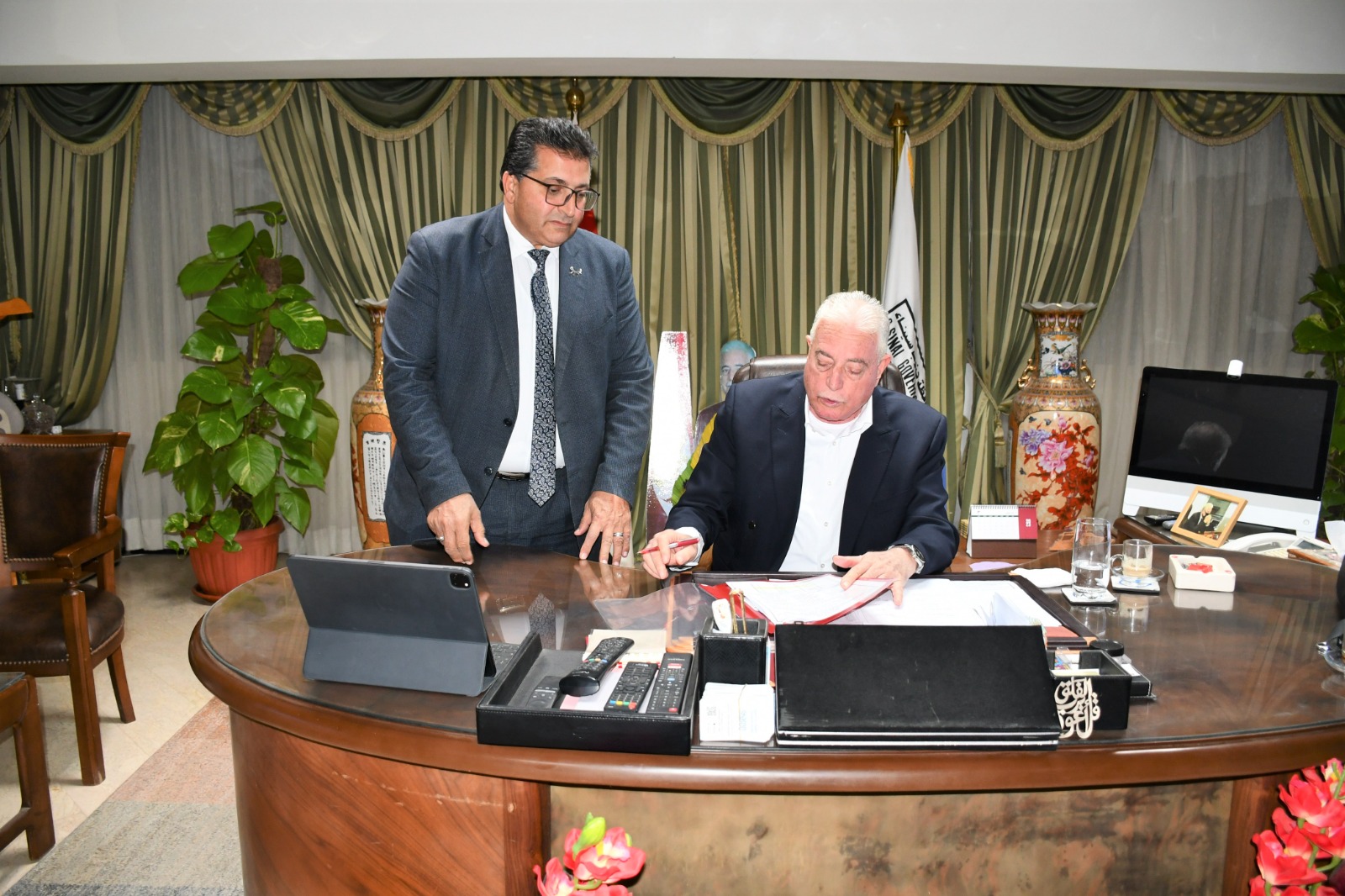 اللواء خالد فوده محافظ جنوب سيناء (1)