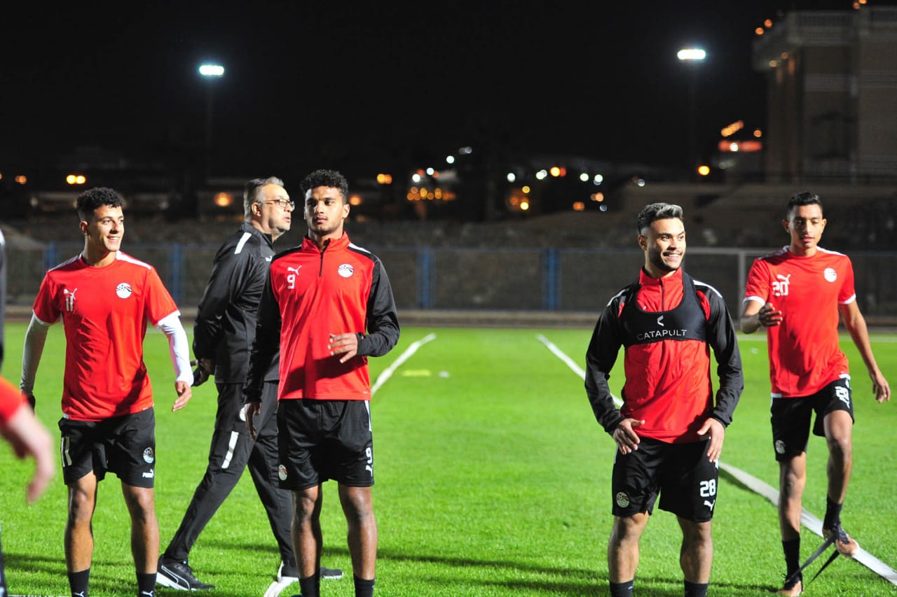 اليوم الأول من معسكر المنتخب الأولمبى (1)