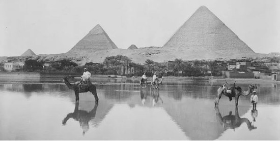 النيل فى أهرامات الجيزة (9)