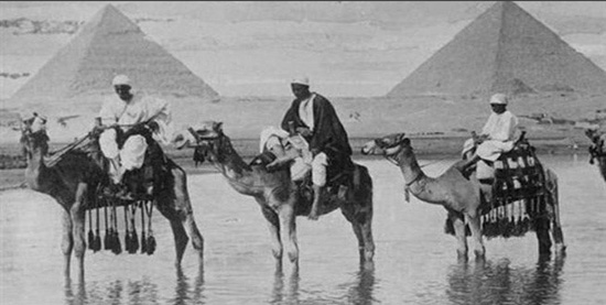 النيل فى أهرامات الجيزة (13)