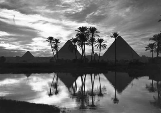 النيل فى أهرامات الجيزة (6)