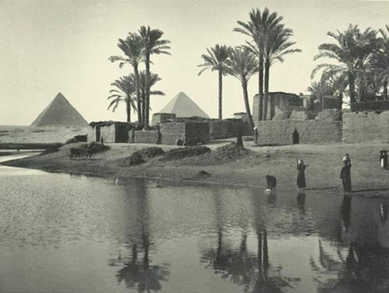 النيل فى أهرامات الجيزة (4)