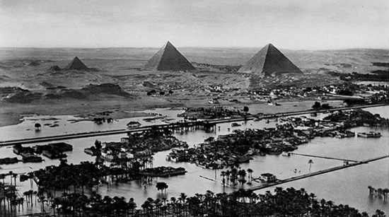 النيل فى أهرامات الجيزة (11)