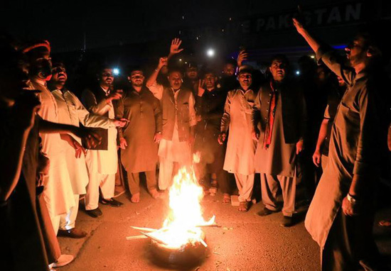 مظاهرات باكستان (14)