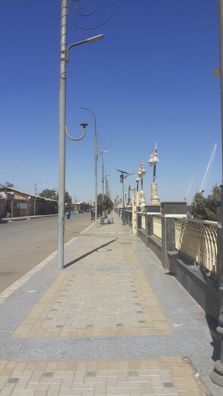  أعمال تنفيذ ممشى إدفو بأسوان  (17)