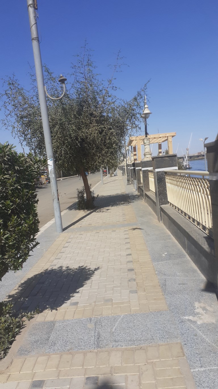  أعمال تنفيذ ممشى إدفو بأسوان  (5)