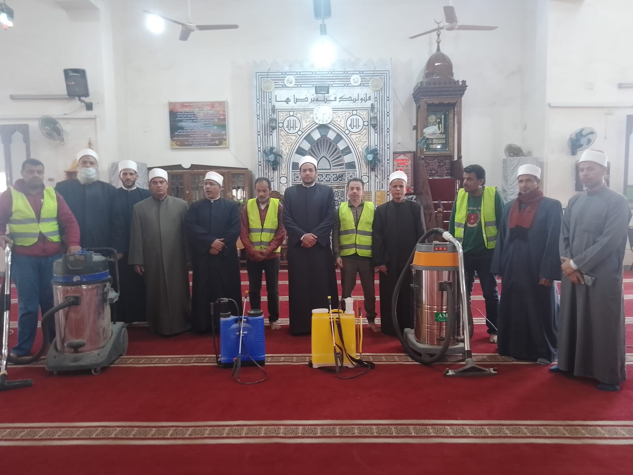 حملات تطوعية لنظافة المساجد