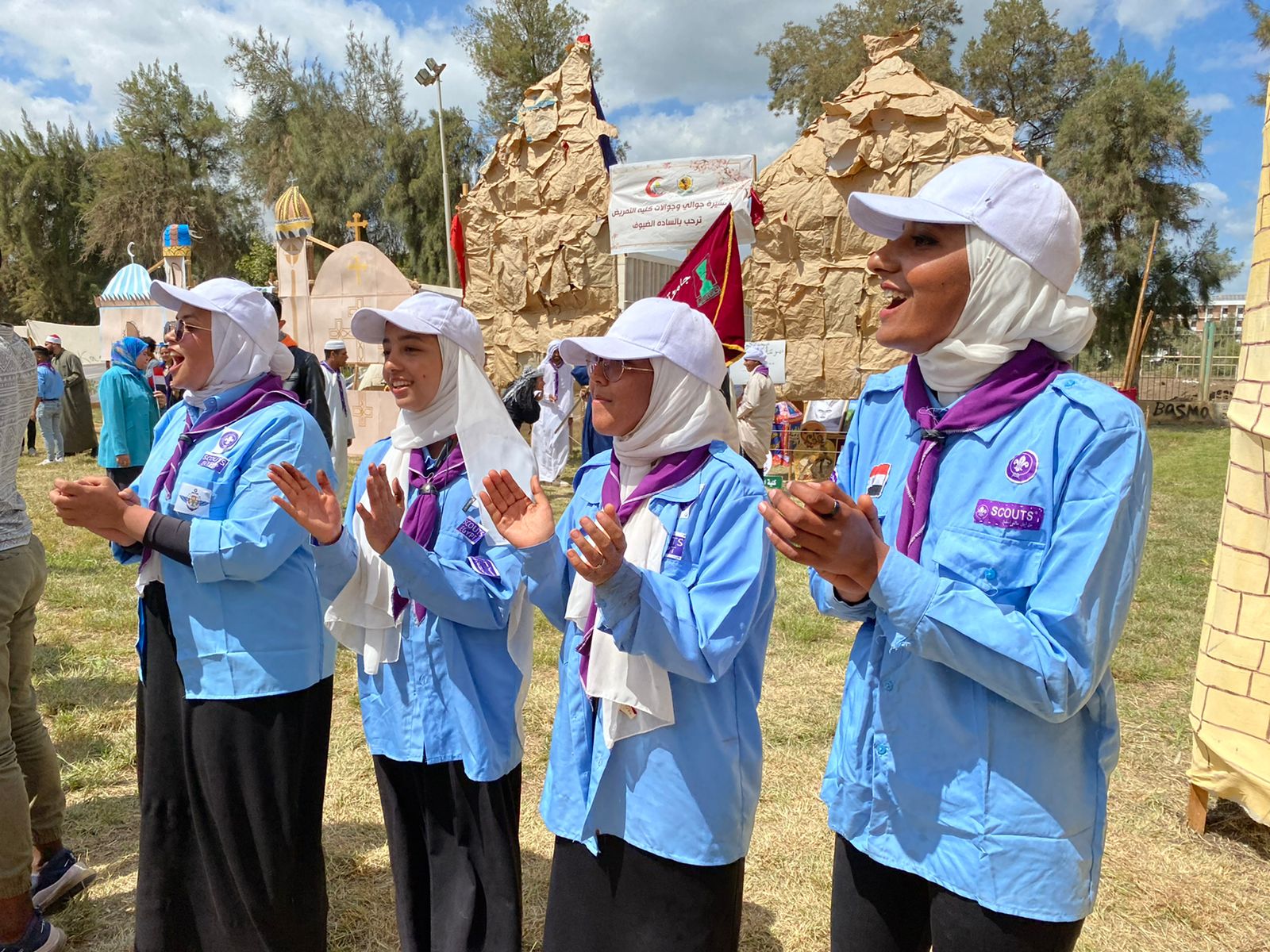 افتتاح المهرجان الكشفى والإرشادى الخامس المجمع  (2)