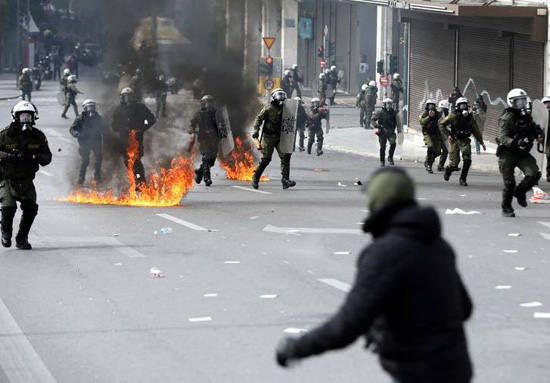 احتجاجات اليونان (3)