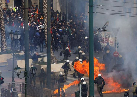 احتجاجات اليونان (5)