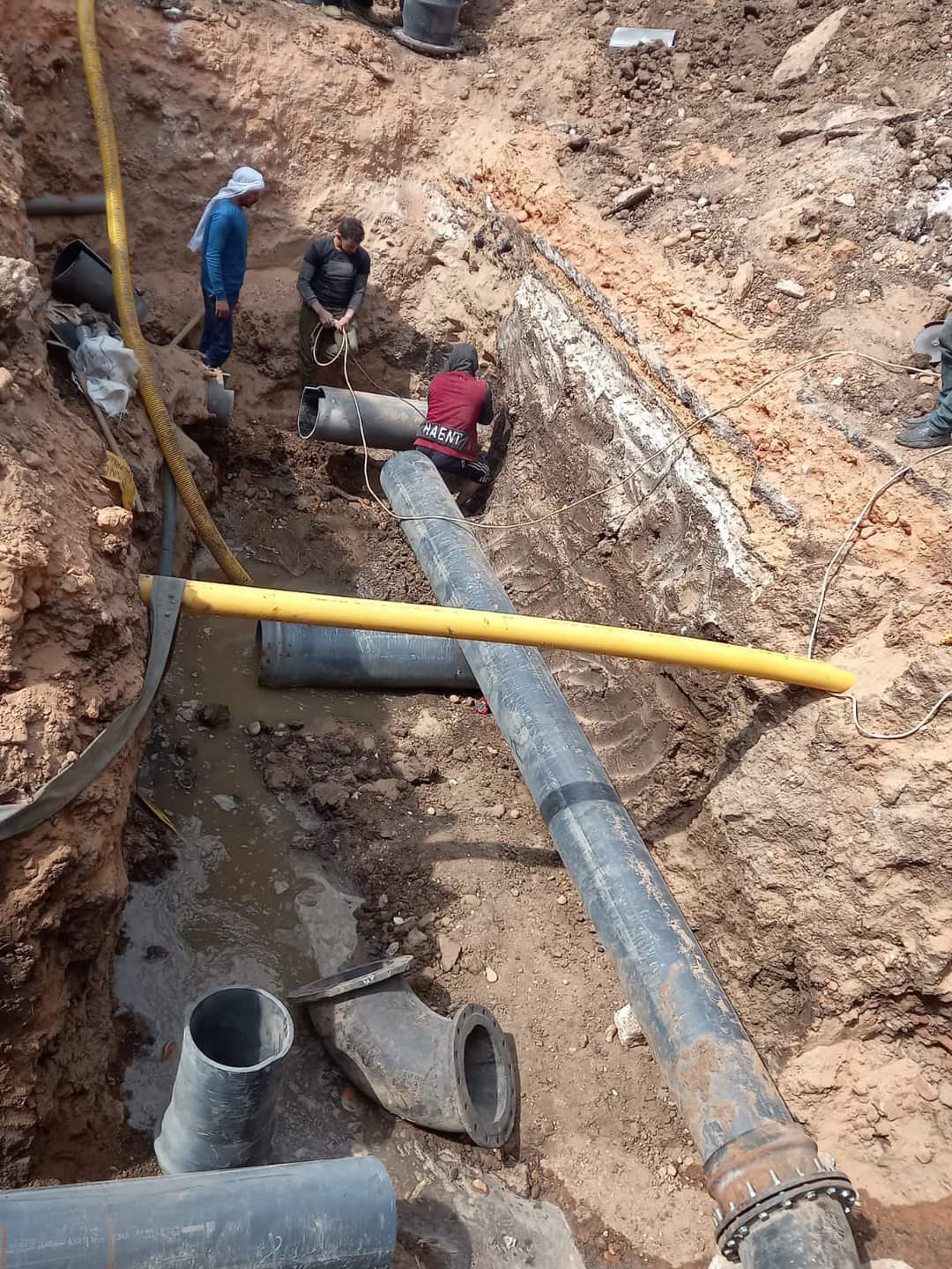 شبكة الصرف الصحى
