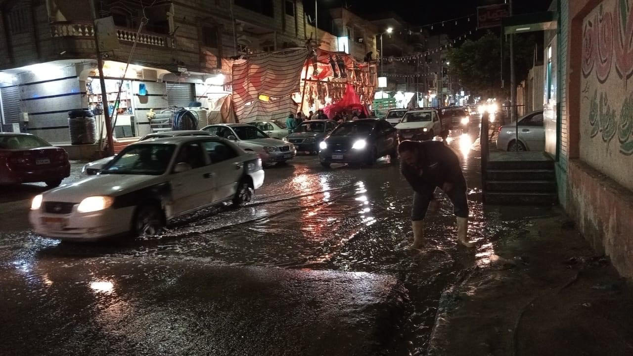 نزح مياه الأمطار من الشوارع  (4)