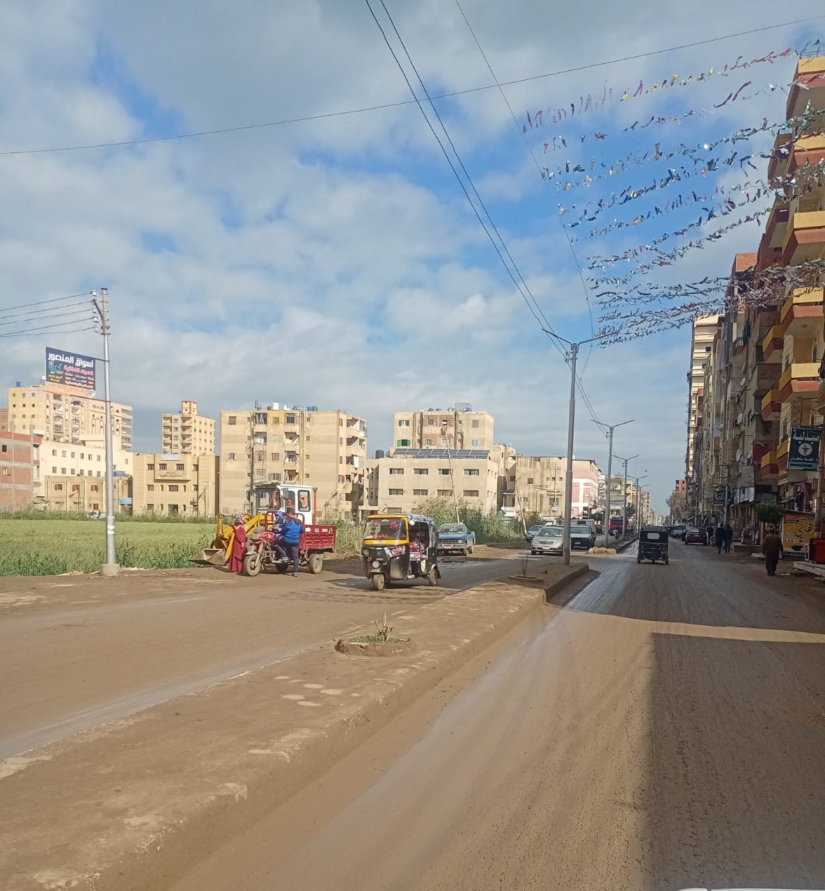 هطول امطار خفيفية بالرياض