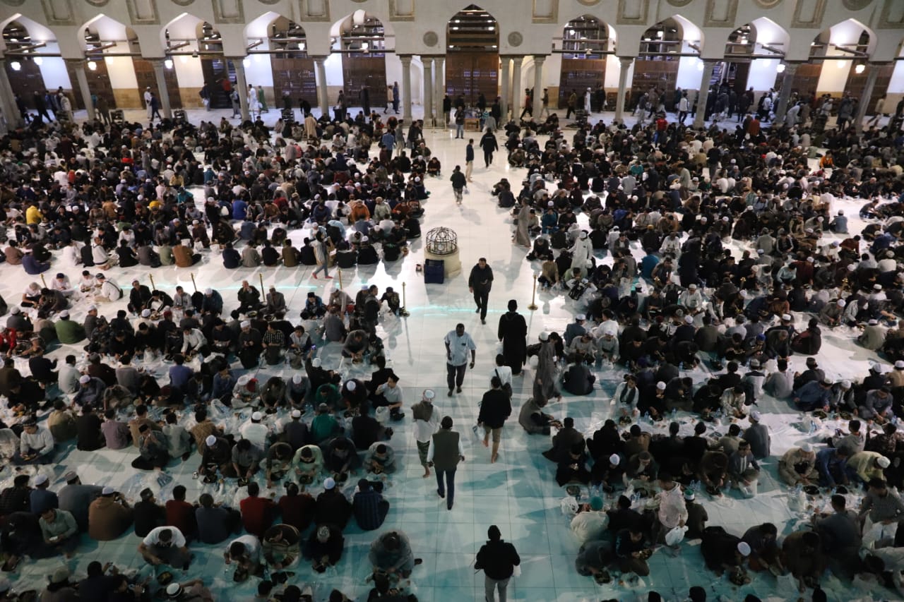4000 وجبة افطار بالجامع الازهر 7