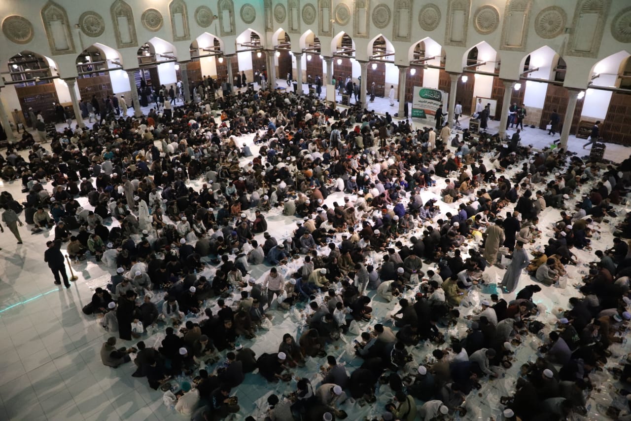 4000 وجبة افطار بالجامع الازهر 3