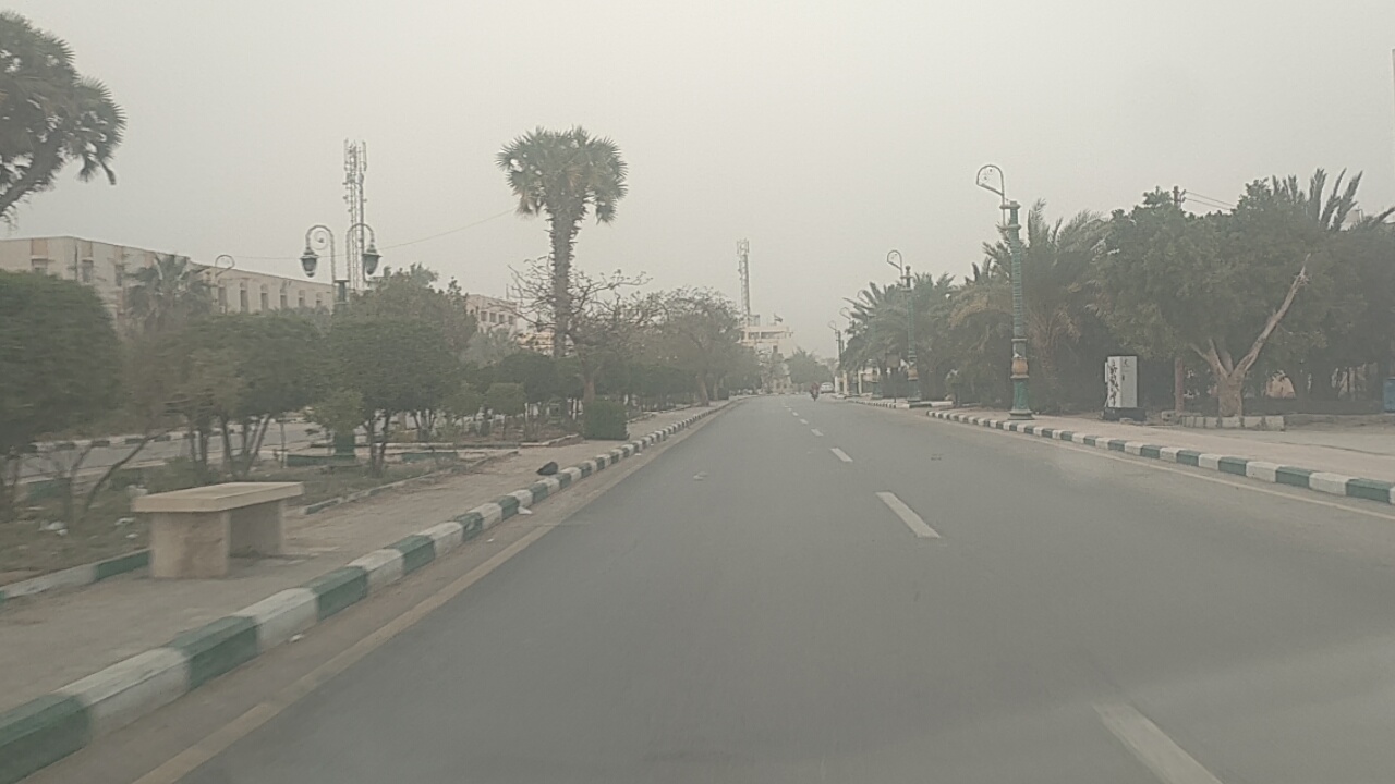 عواصف ترابية تضرب محافظة الوادي الجديد (2)