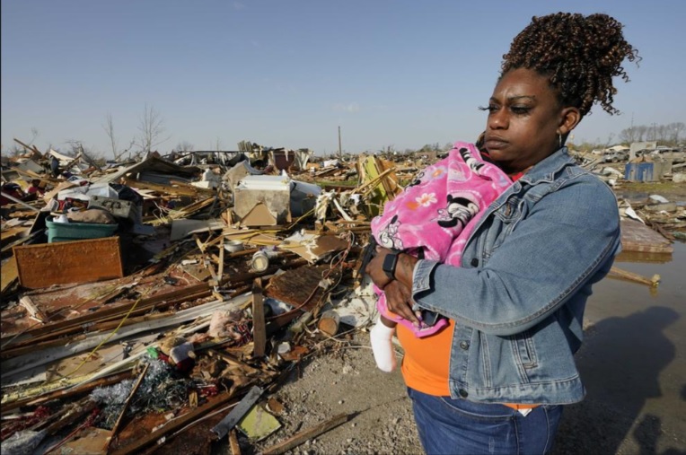 Destruction in Mississippi