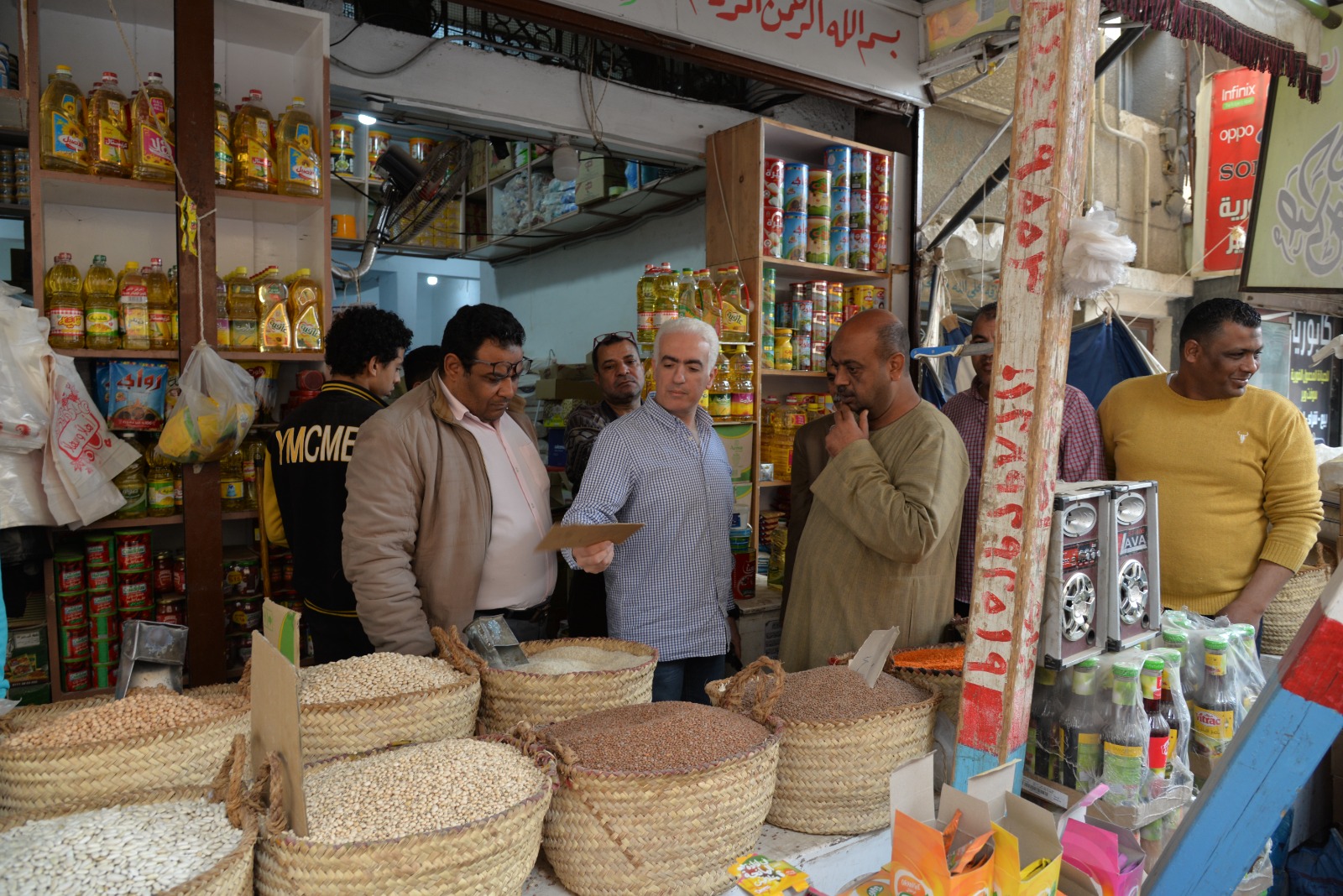 حملة تموينية لضبط ومراقبة الأسواق والأسعار بمدينة الإسماعيلية (3)