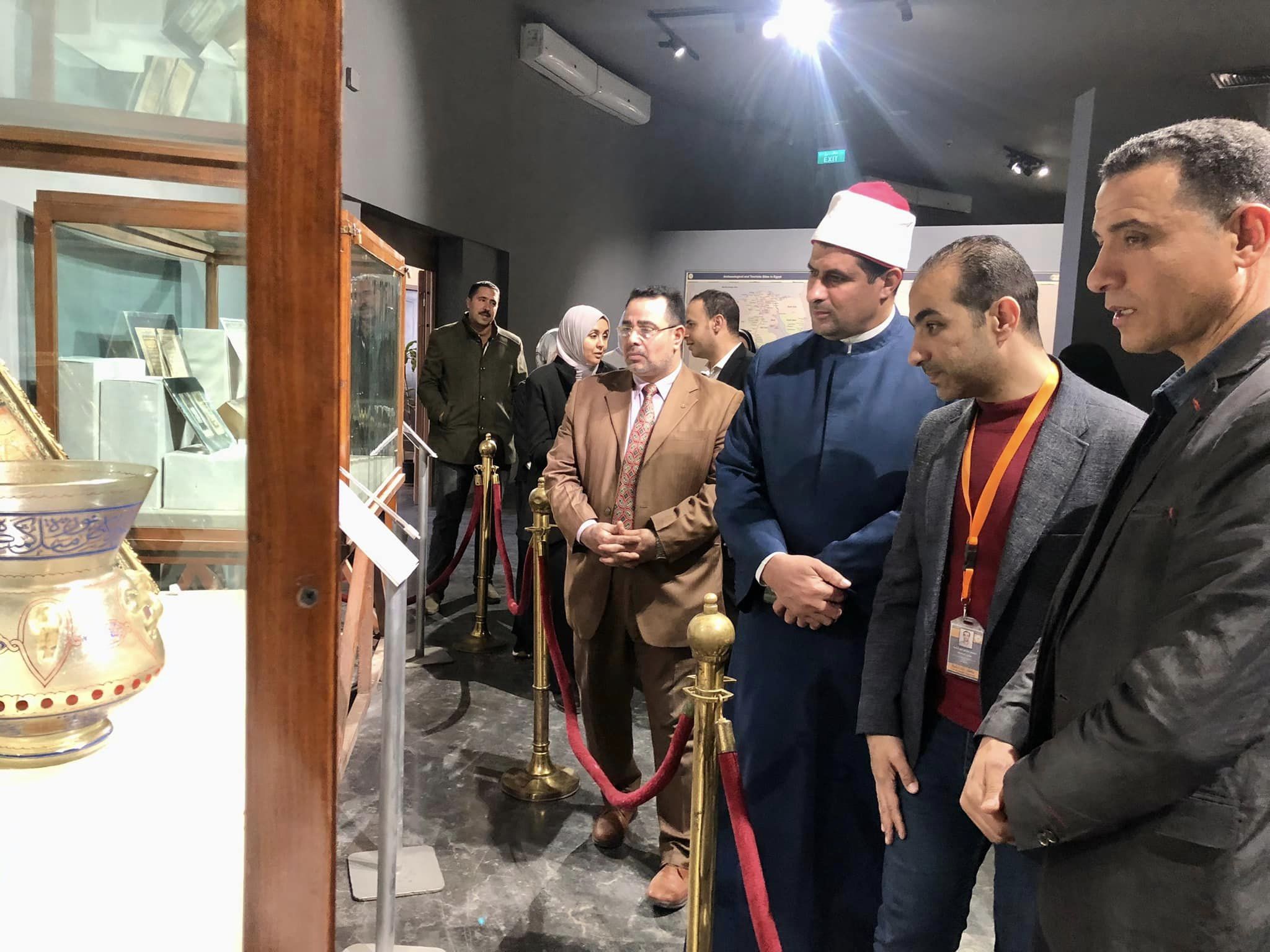افتتاح معرض رمضان بمتحف كفر الشيخ