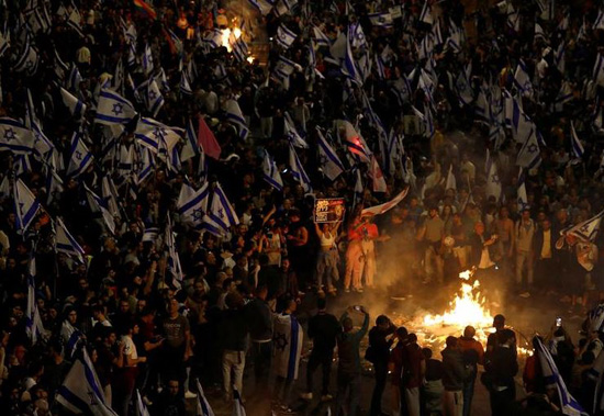 مظاهرات إسرائيل (2)