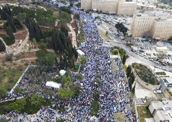 مظاهرات إسرائيل (4)