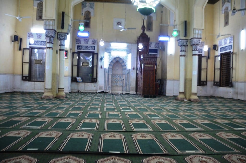 المسجد بعد عمليات التطوير باسنا
