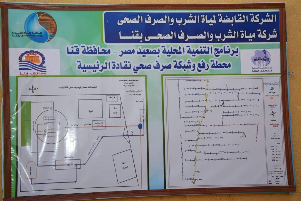 افتتاح محطة صرف صحي نقادة  (3)