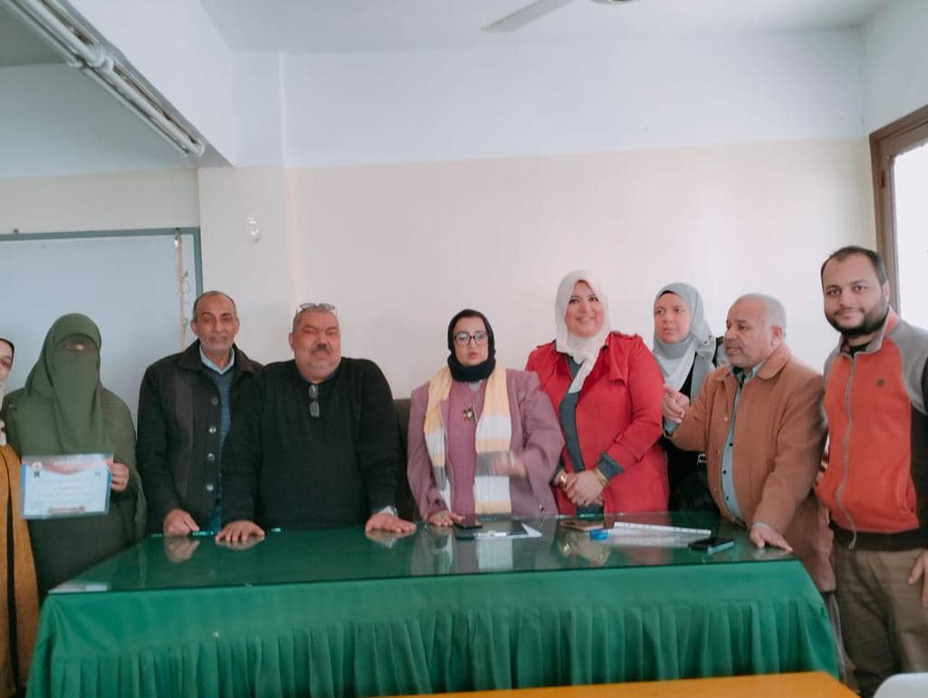 المسئولون بمديرية الصحة بكفر الشيخ