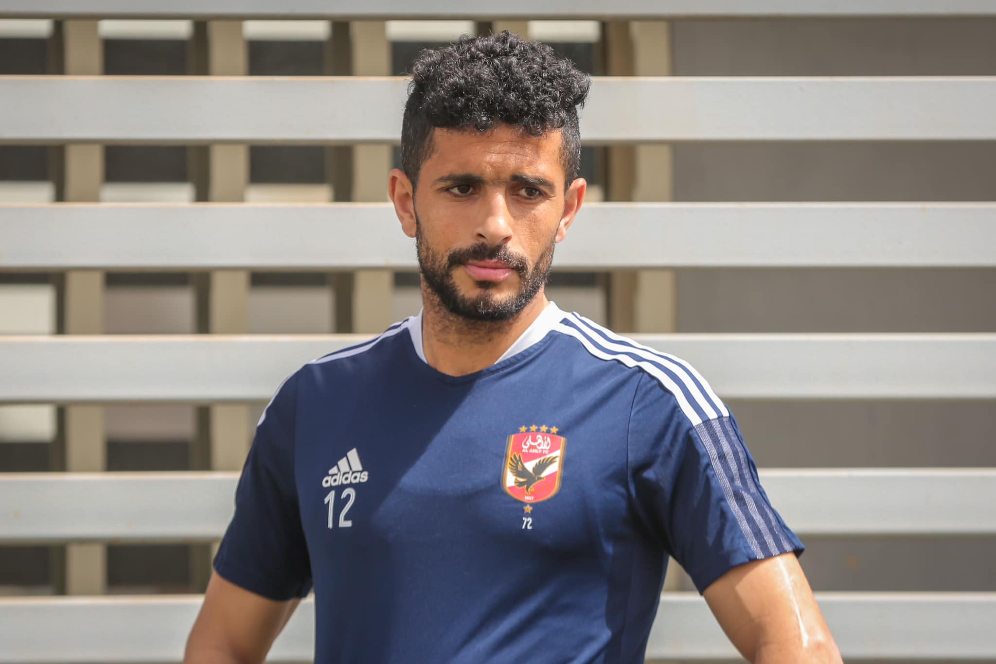 لقطات من مران الأهلي اليوم (1)