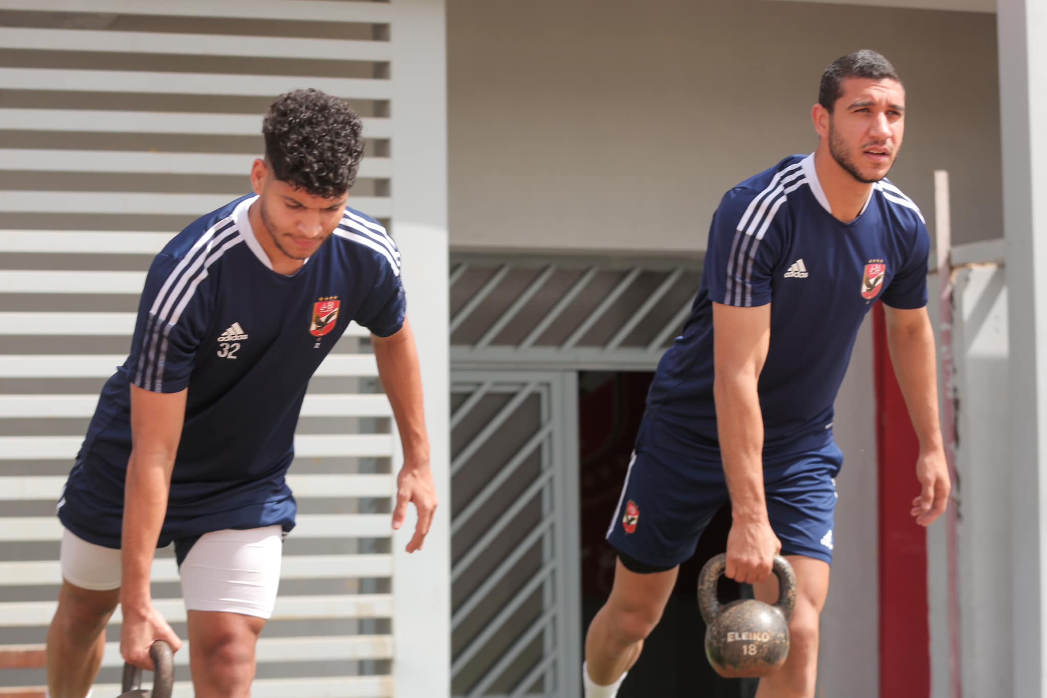 لقطات من مران الأهلي اليوم (17)