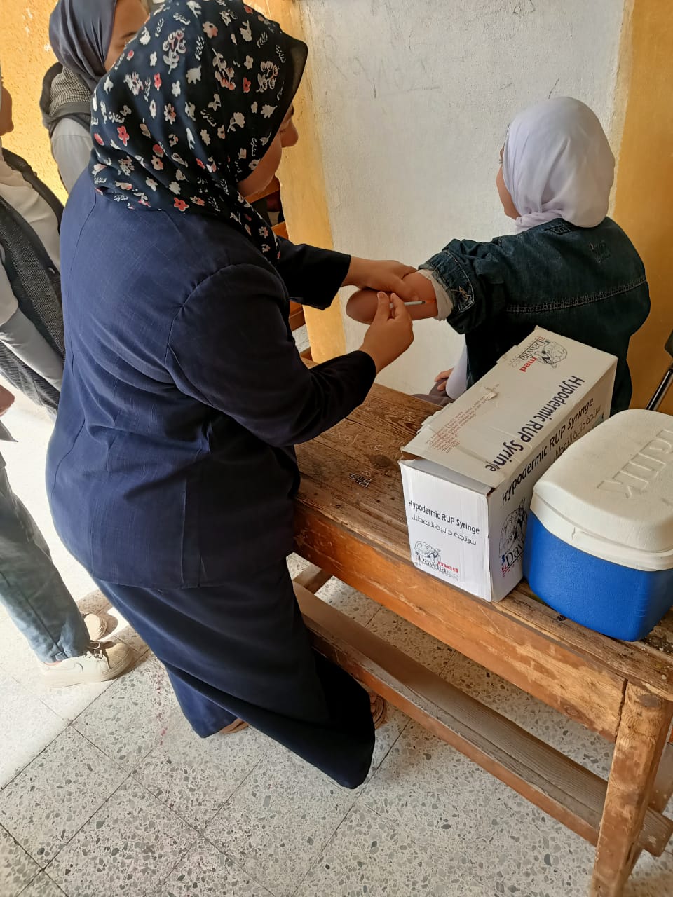 التطعيم في المدارس