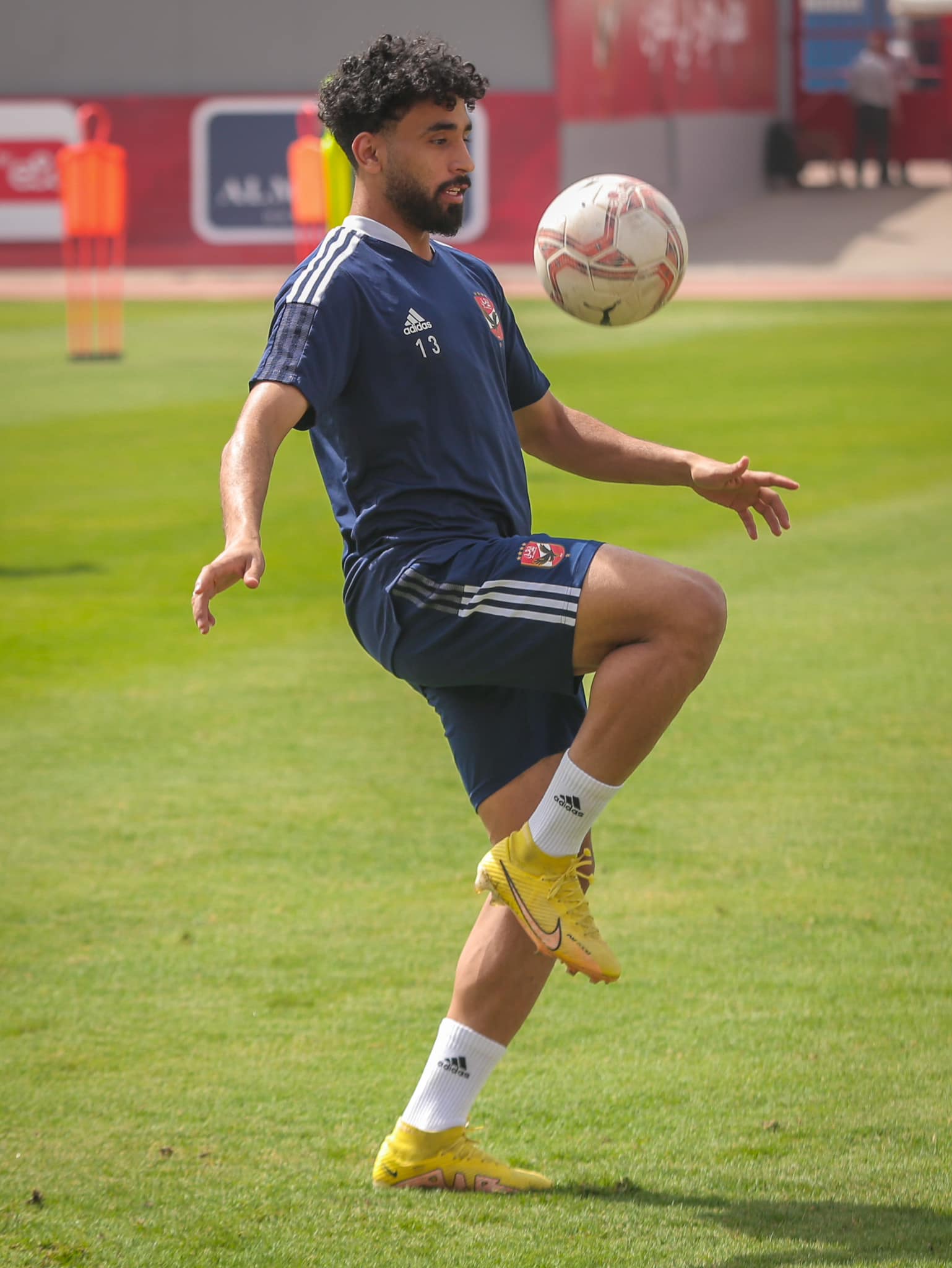 لقطات من مران الأهلي اليوم (13)