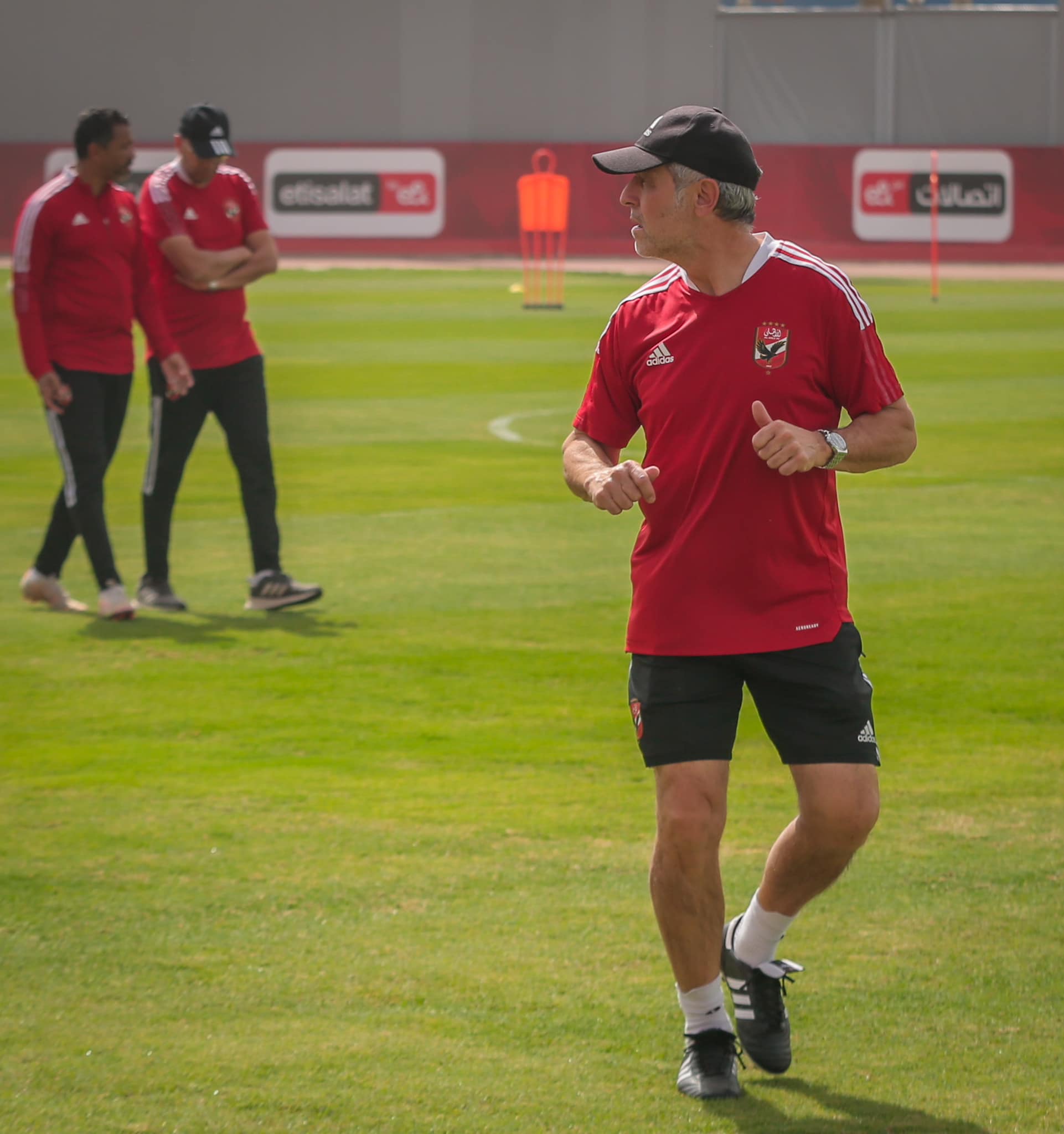 لقطات من مران الأهلي اليوم (3)