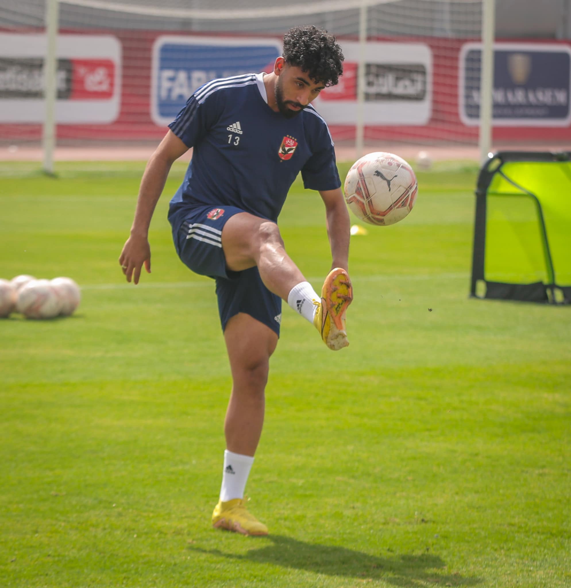 لقطات من مران الأهلي اليوم (10)