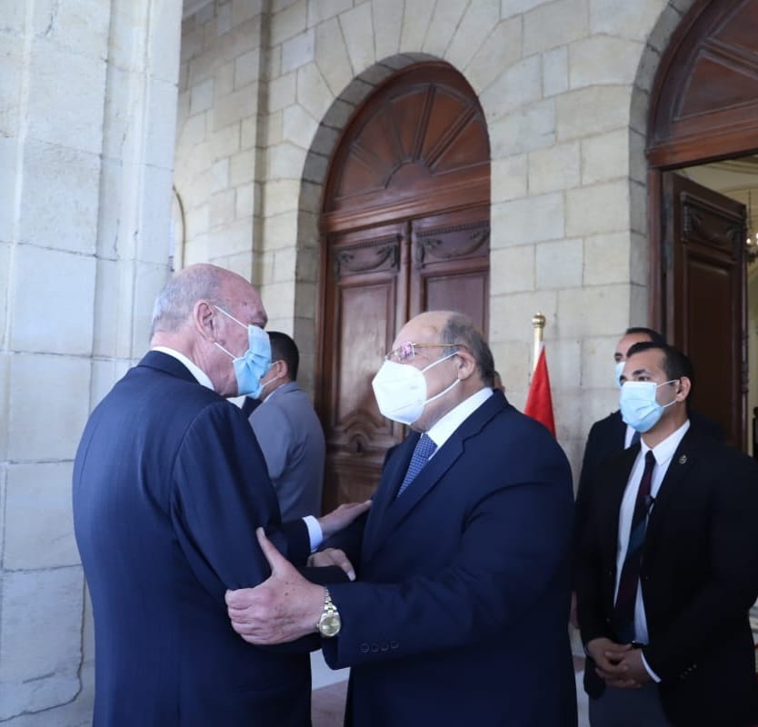رئيس مجلسالشيوخ  يلتقي رئيس مجلس الأعيان الأردني  (7)