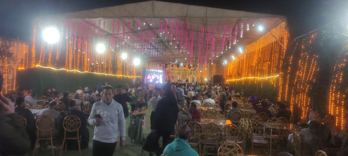 أهالى الباجور بالمنوفية يشاركون عروسين من دار أيتام (4)