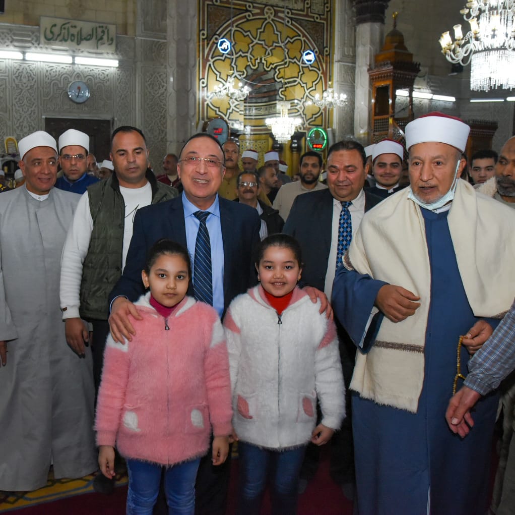 الاحتفال بليلة النصف من شعبان بمسجد المرسى أبو العباس (1)