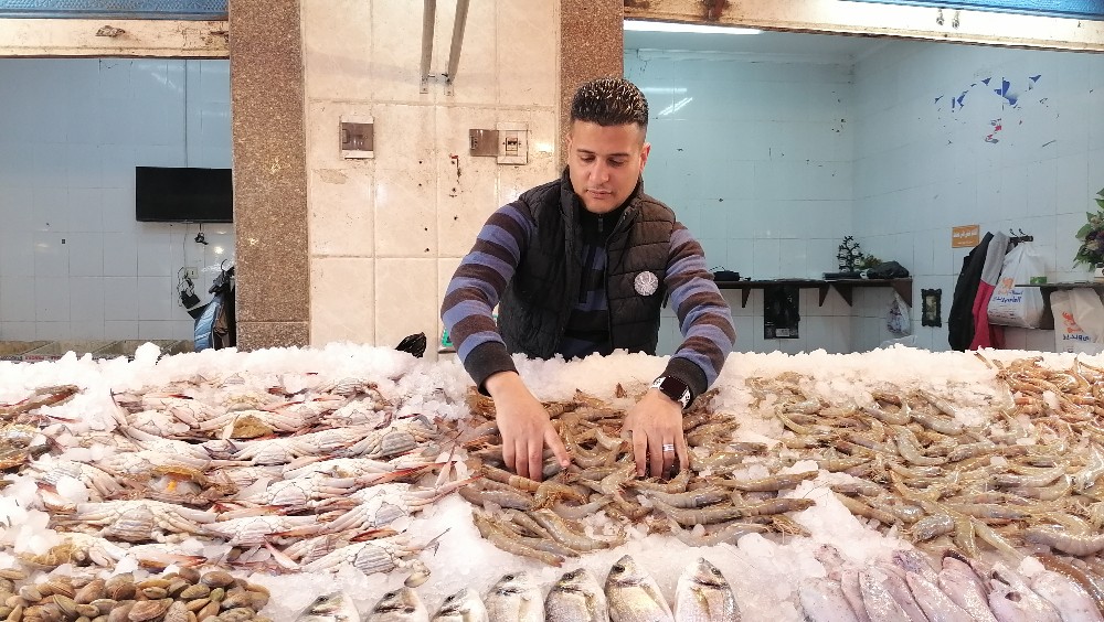 الجمبري في سوق بورسعيد