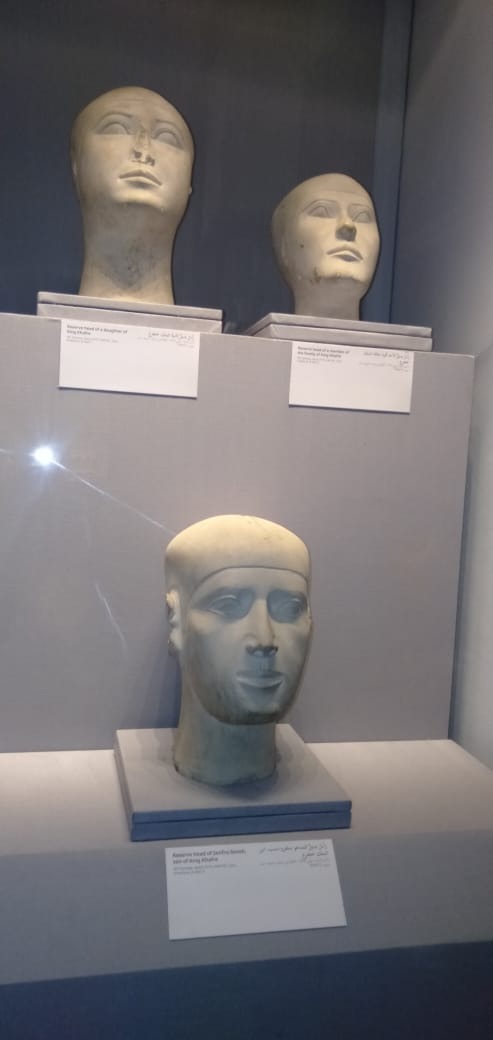 الرؤوس البديلة تعرض فى المتحف المصرى