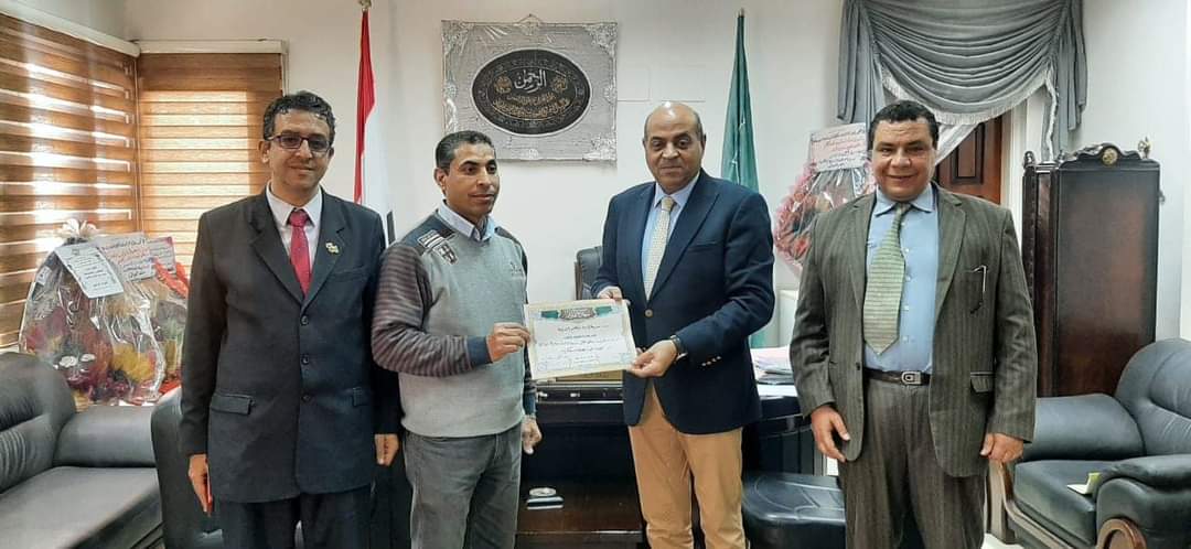 جانب من التكريم 