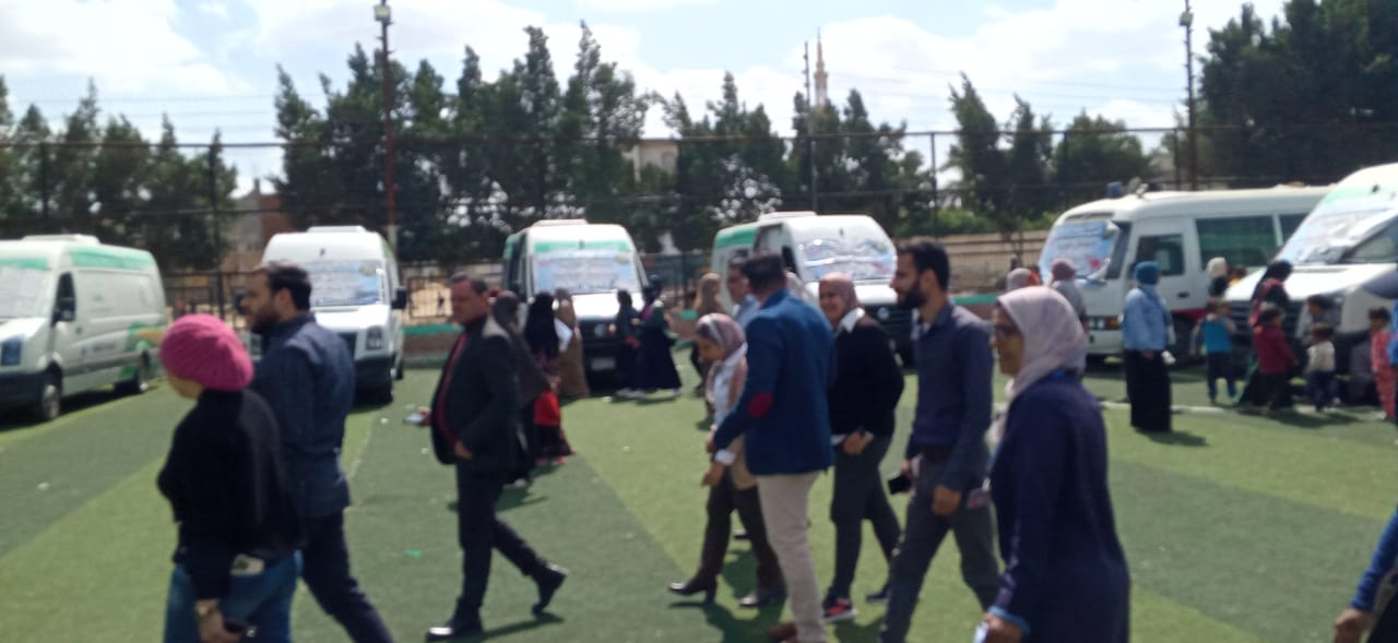 القافلة الطبية المجانية بالقصاصين بالإسماعيلية (3)