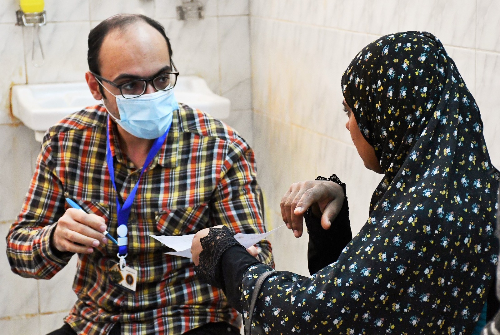 توقيع الكشف الطبي