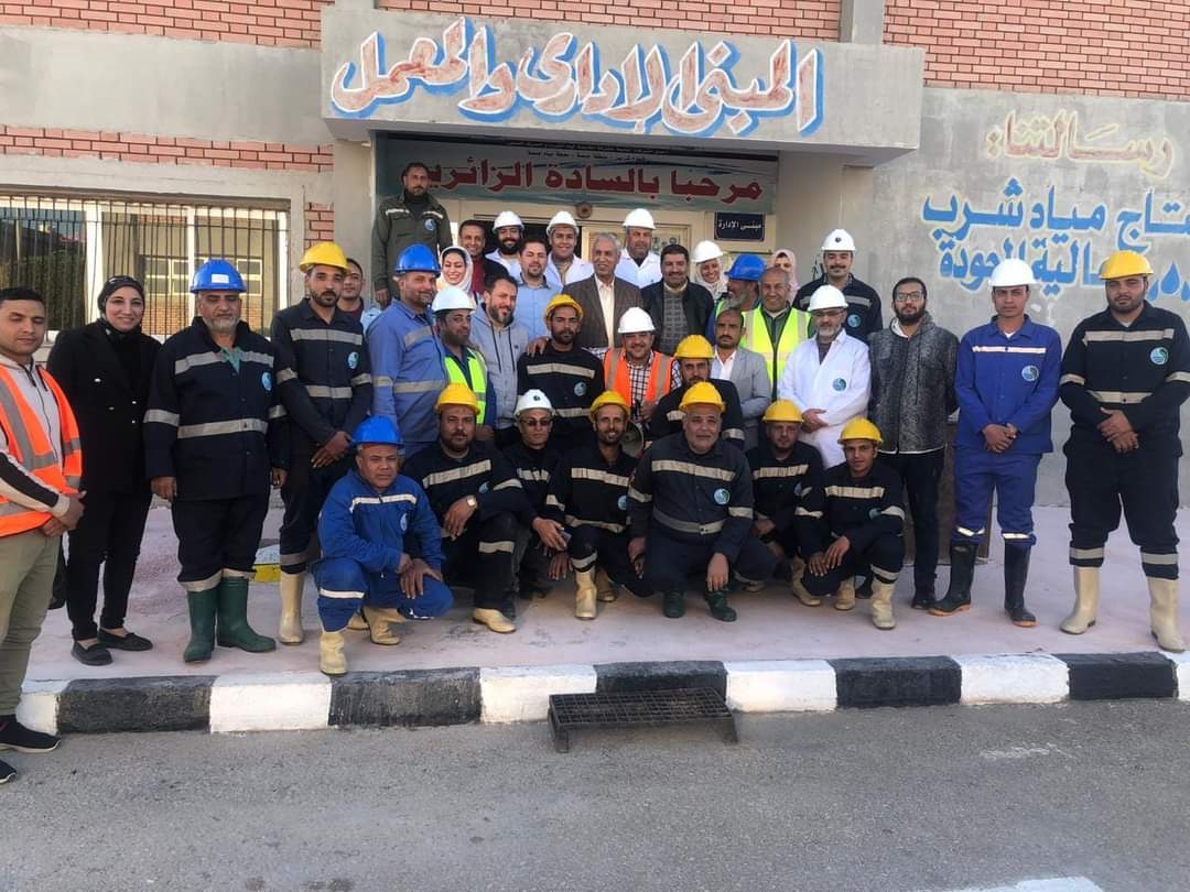 حصول محطه مياه جمصه علي شهاده TSM