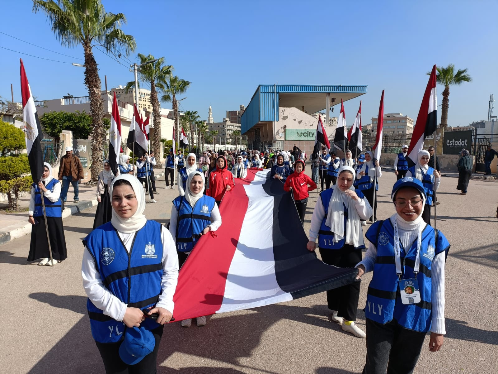 مارثون للمشى احتفالا باليوم العالمى للمرأة مارثون للمشى احتفالا باليوم العالمى للمرأة