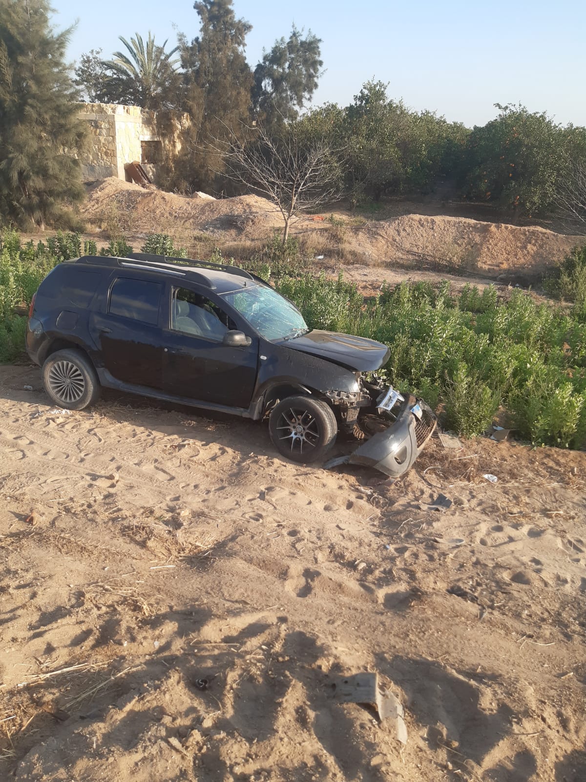 جانب من الحادث (2)