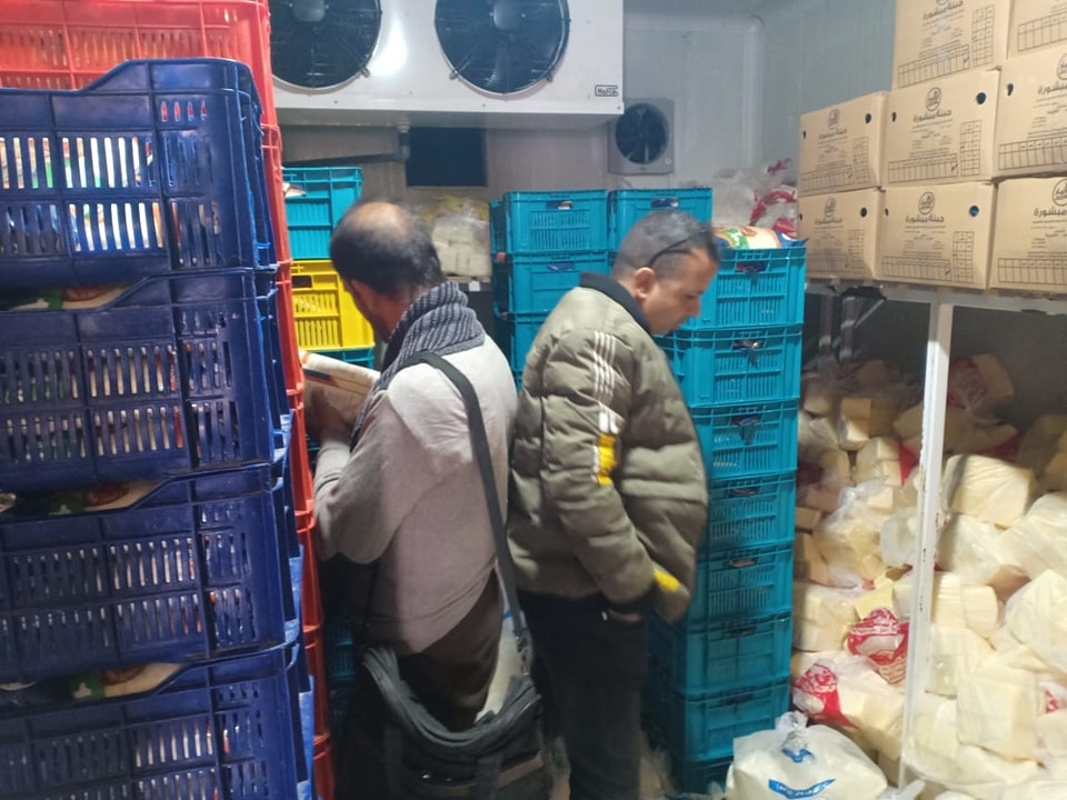 المضبوطات بالحملة المضبوطات بالحملة