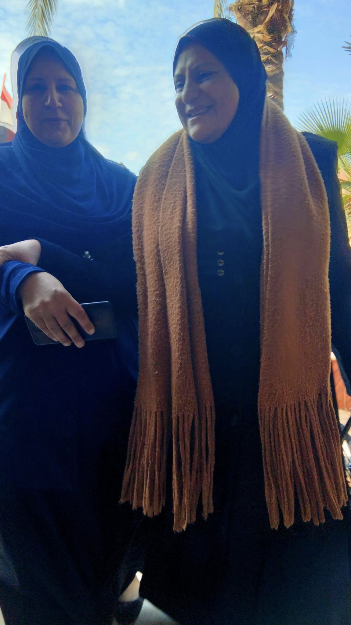 اثناء المرور من الممر الشرفي