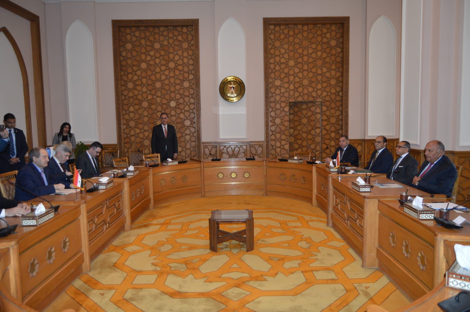 مباحثات مصرية - سورية موسعة على مستوى وزيرى الخارجية (2)